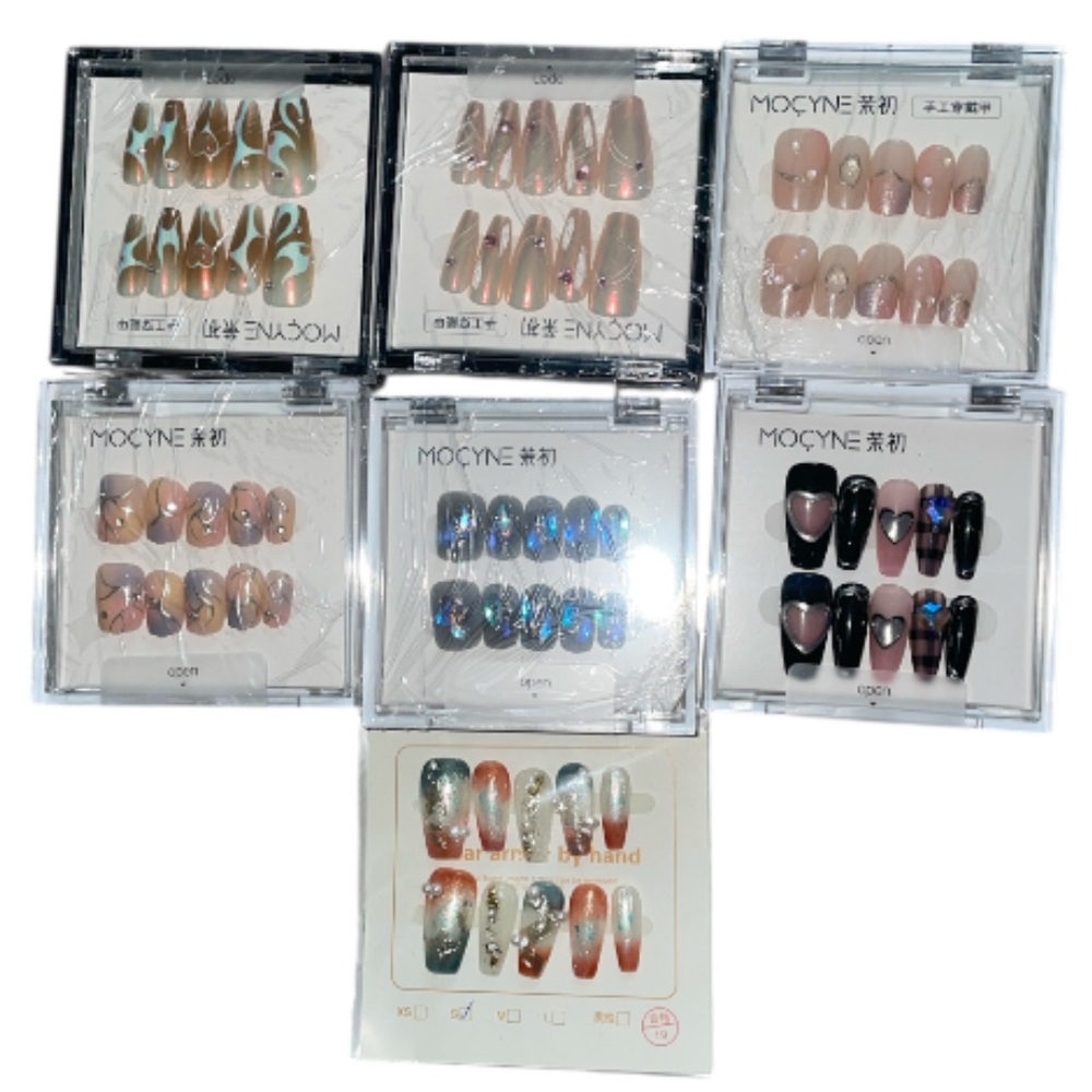 MOYCINE Nail Art Set with Various Designs